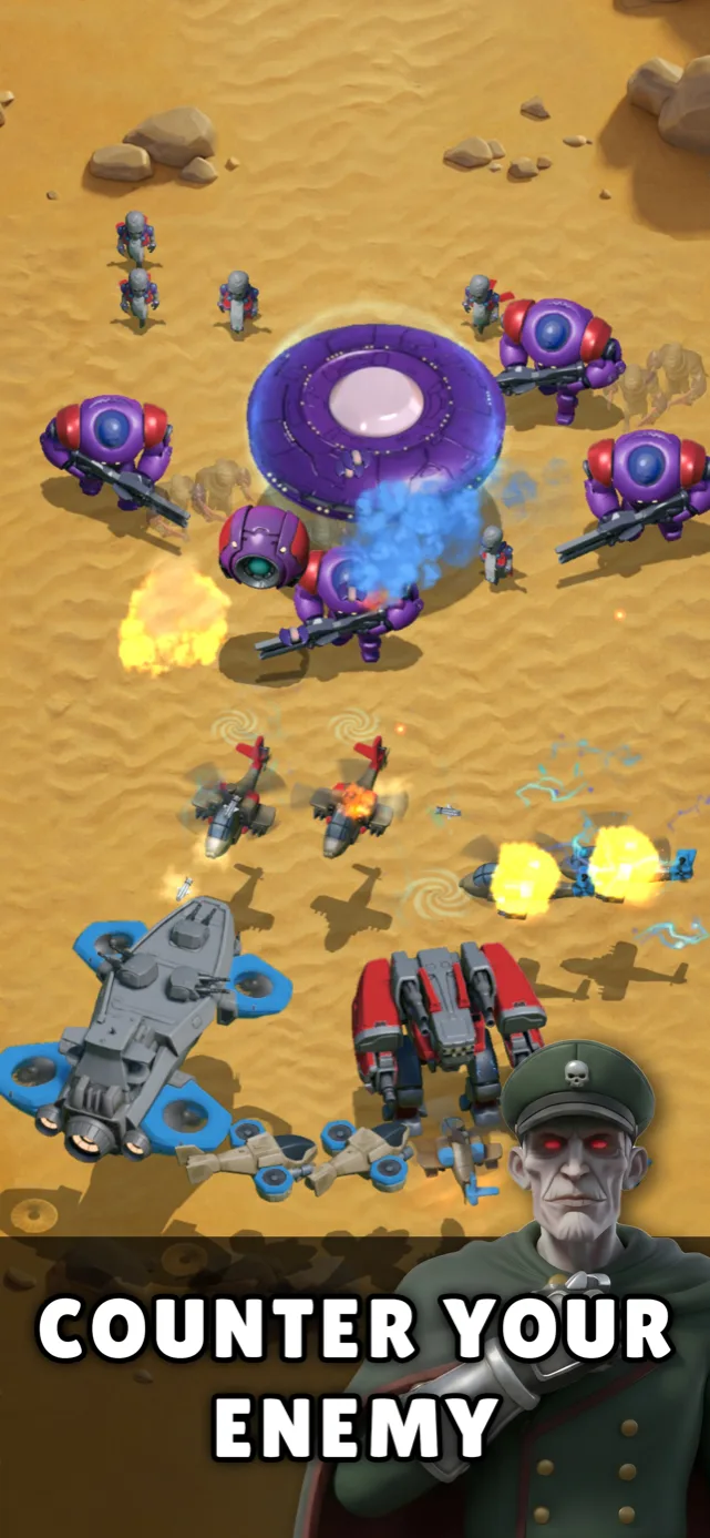 World War X screenshot — counter your enemy